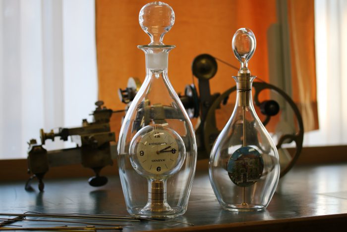 Svend Andersen's Bottle Clocks