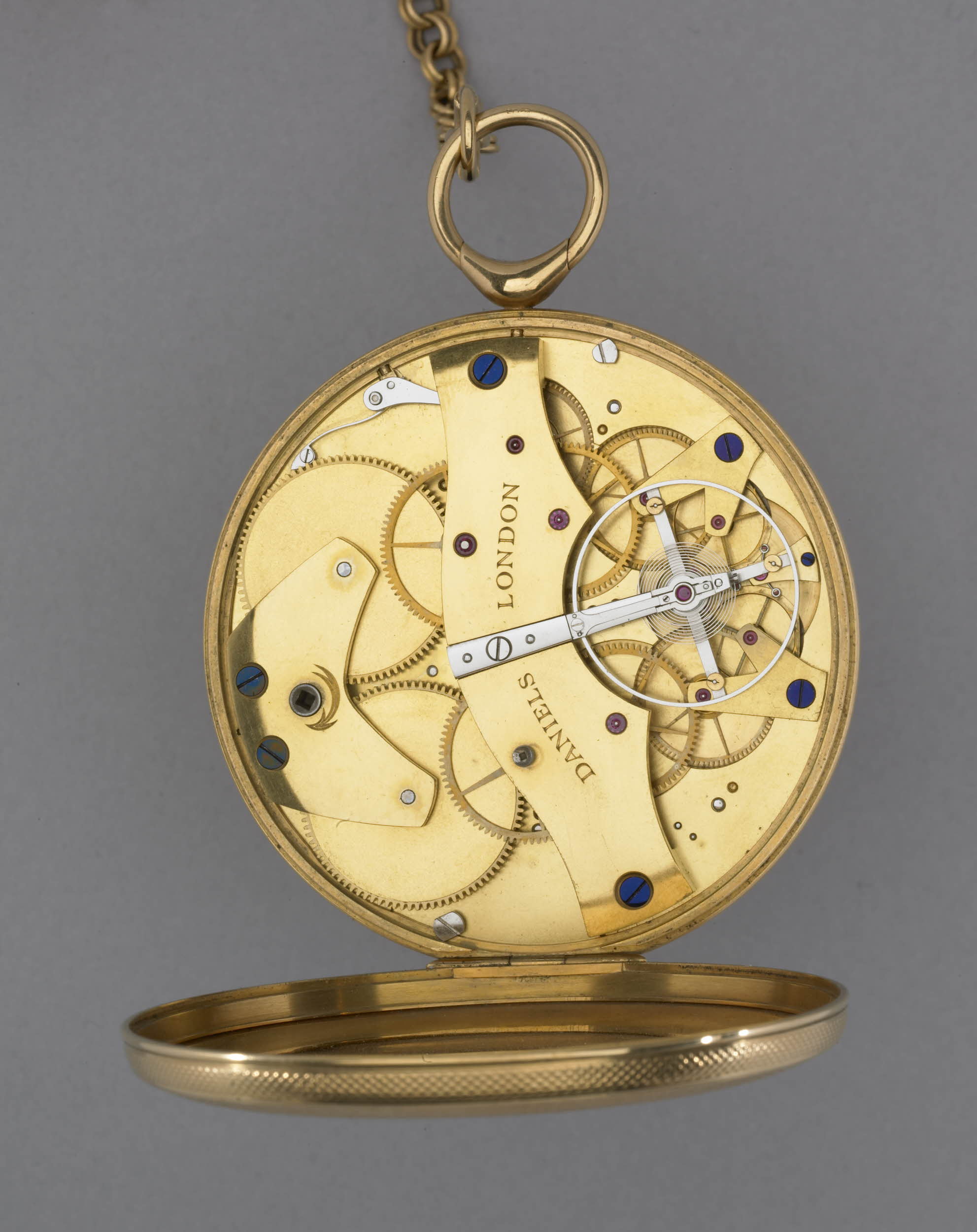 Daniel's "Clutton" Pocket Watch, with Double Wheel Escapement ©Trustees of the British Museum.